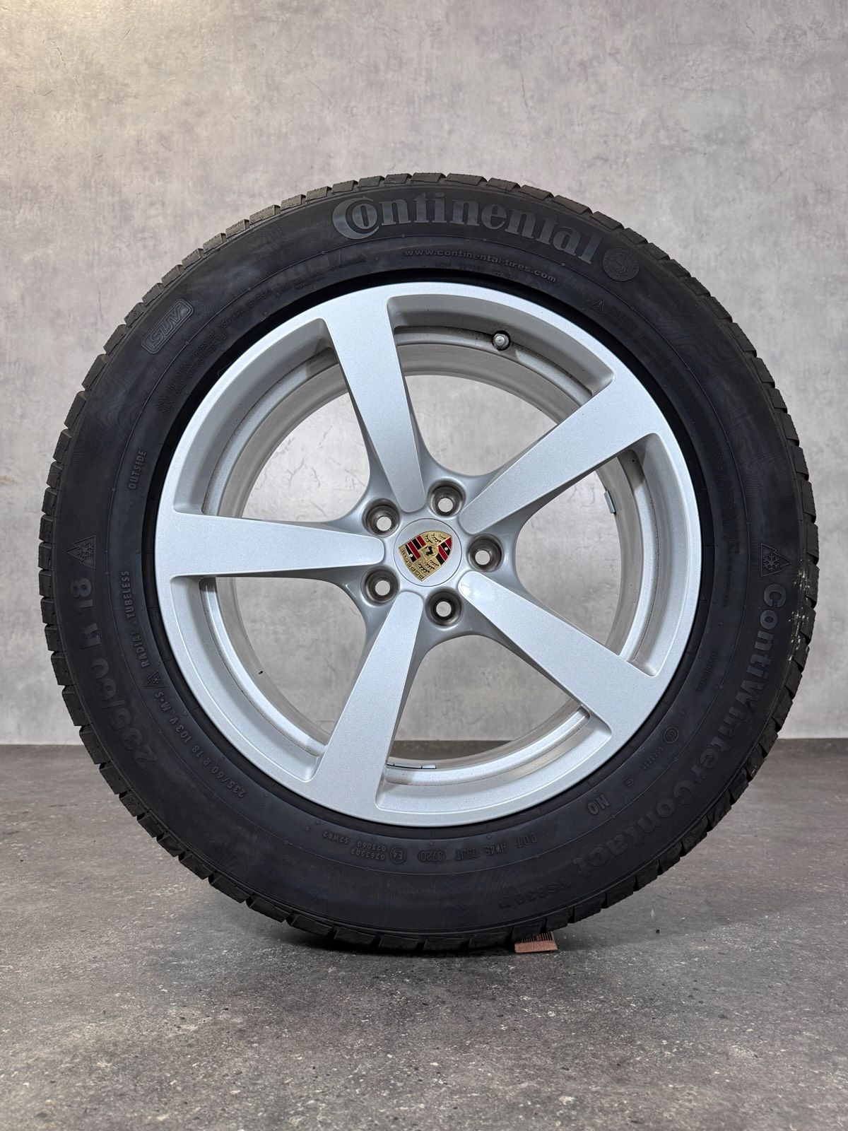 ORIGINAL 18 Zoll PORSCHE MACAN 95B WINTERRÄDER 95B601025AP AQ