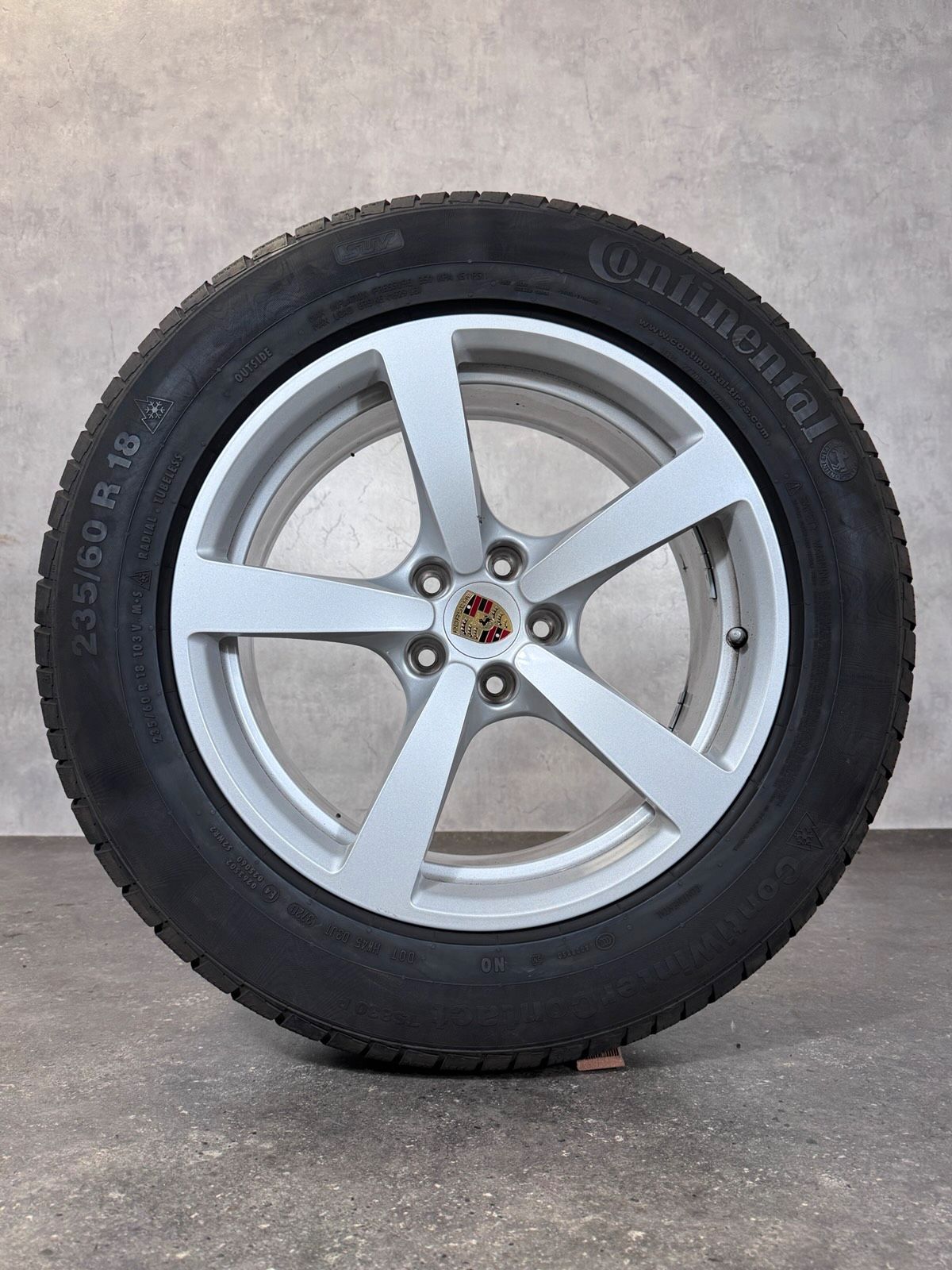 ORIGINAL 18 Zoll PORSCHE MACAN 95B WINTERRÄDER 95B601025AP AQ