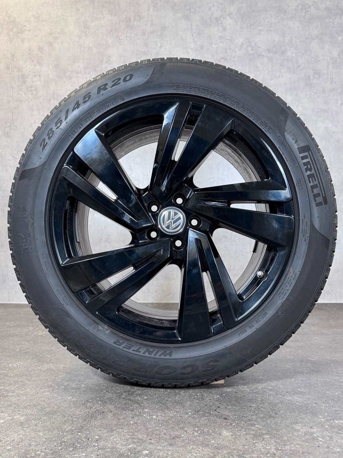 ORIGINAL 20 ZOLL VW TOUAREG III CR NEVADA WINTERRÄDER 760601025S