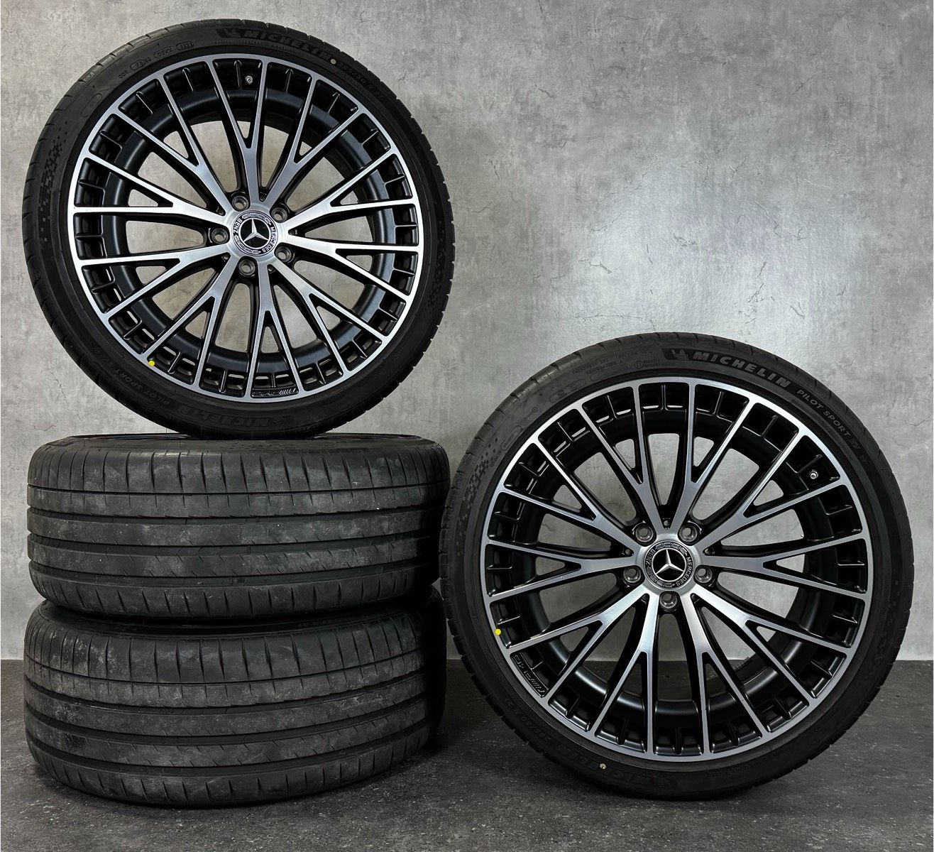 ORIGINAL 21 ZOLL MERCEDES EQE W295 53 43 AMG FELGEN SOMMER