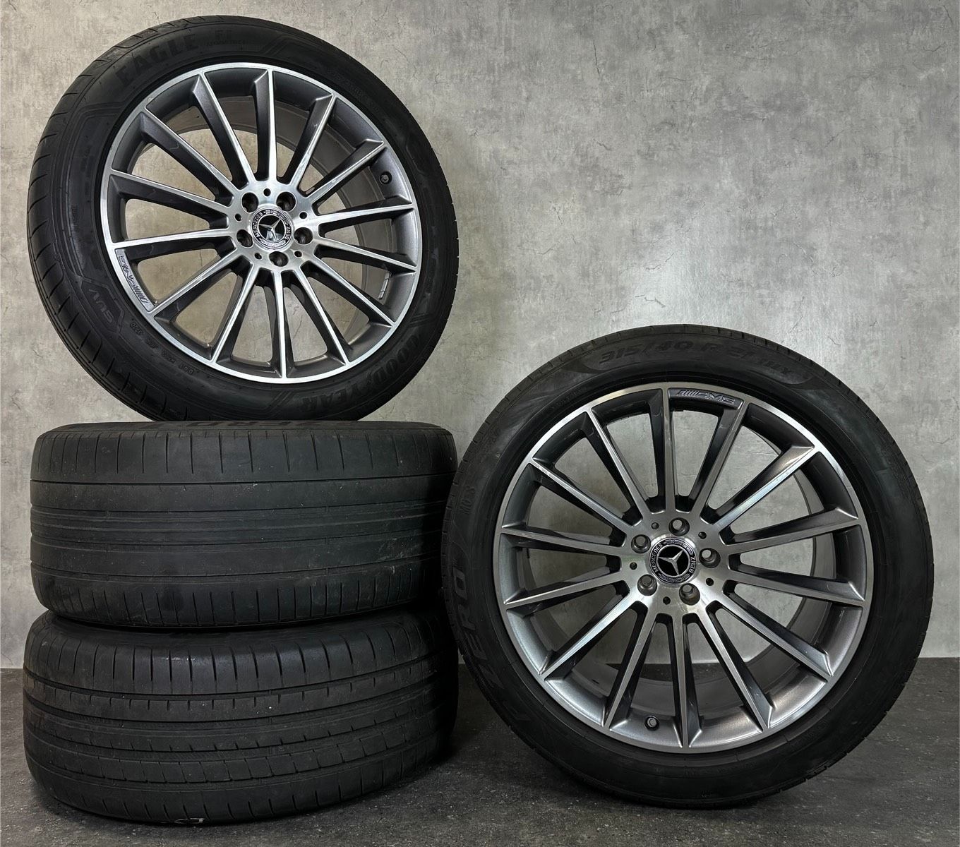 ORIGINAL MERCEDES GLE V167 SUV C167 COUPE 21 ZOLL AMG SOMMERRÄDER