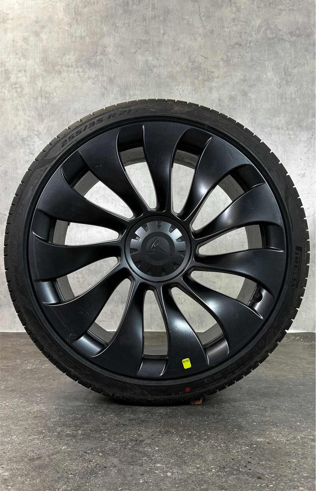 ORIGINAL 21 ZOLL TESLA MODEL Y ÜBERTURBINE SOMMERRÄDER 7MM NEUW