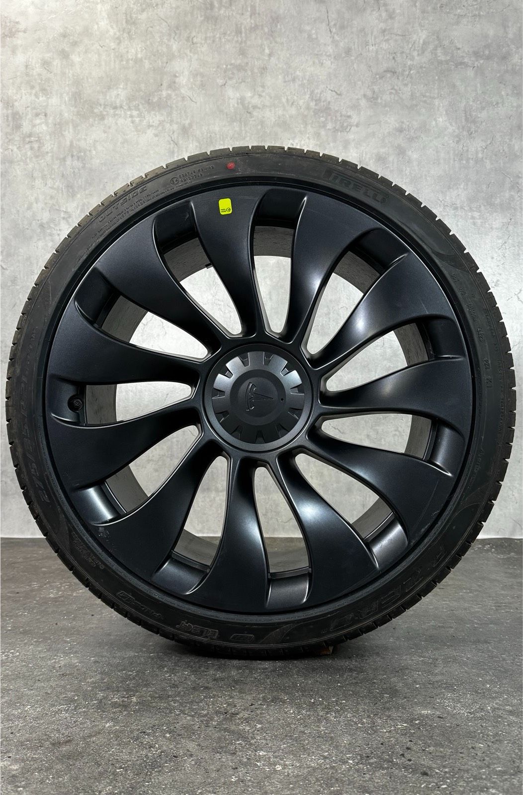ORIGINAL 21 ZOLL TESLA MODEL Y ÜBERTURBINE SOMMERRÄDER 7MM NEUW