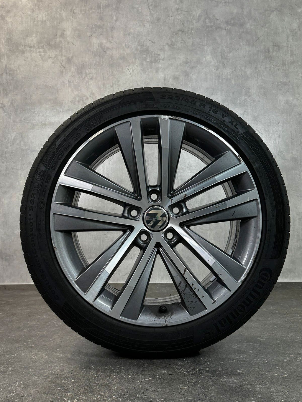 ORIGINAL 18 ZOLL VW SHARAN SEAT ALHAMBRA TOULAN SOMMERRÄDER