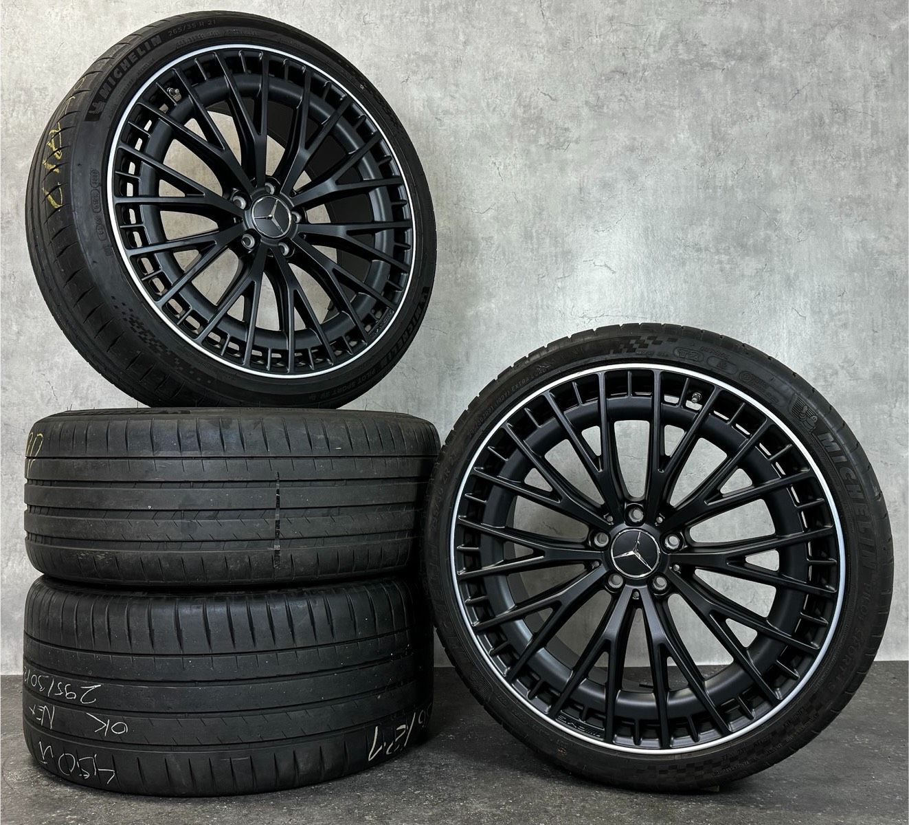 ORIGINAL 21 ZOLL MERCEDES EQE 43 53 W295 AMG SOMMERRÄDER