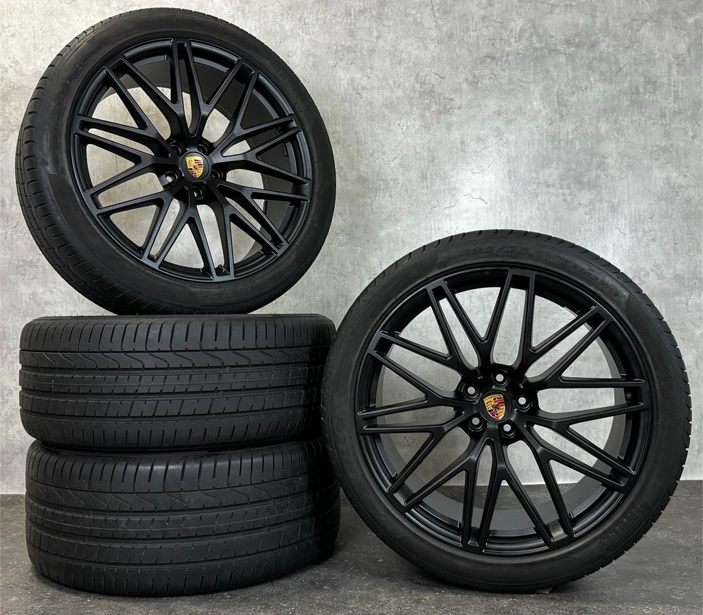ORIGINAL 21 ZOLL PORSCHE MACAN 3 95B RS SPYDER SEIDEN SOMMERRÄDER