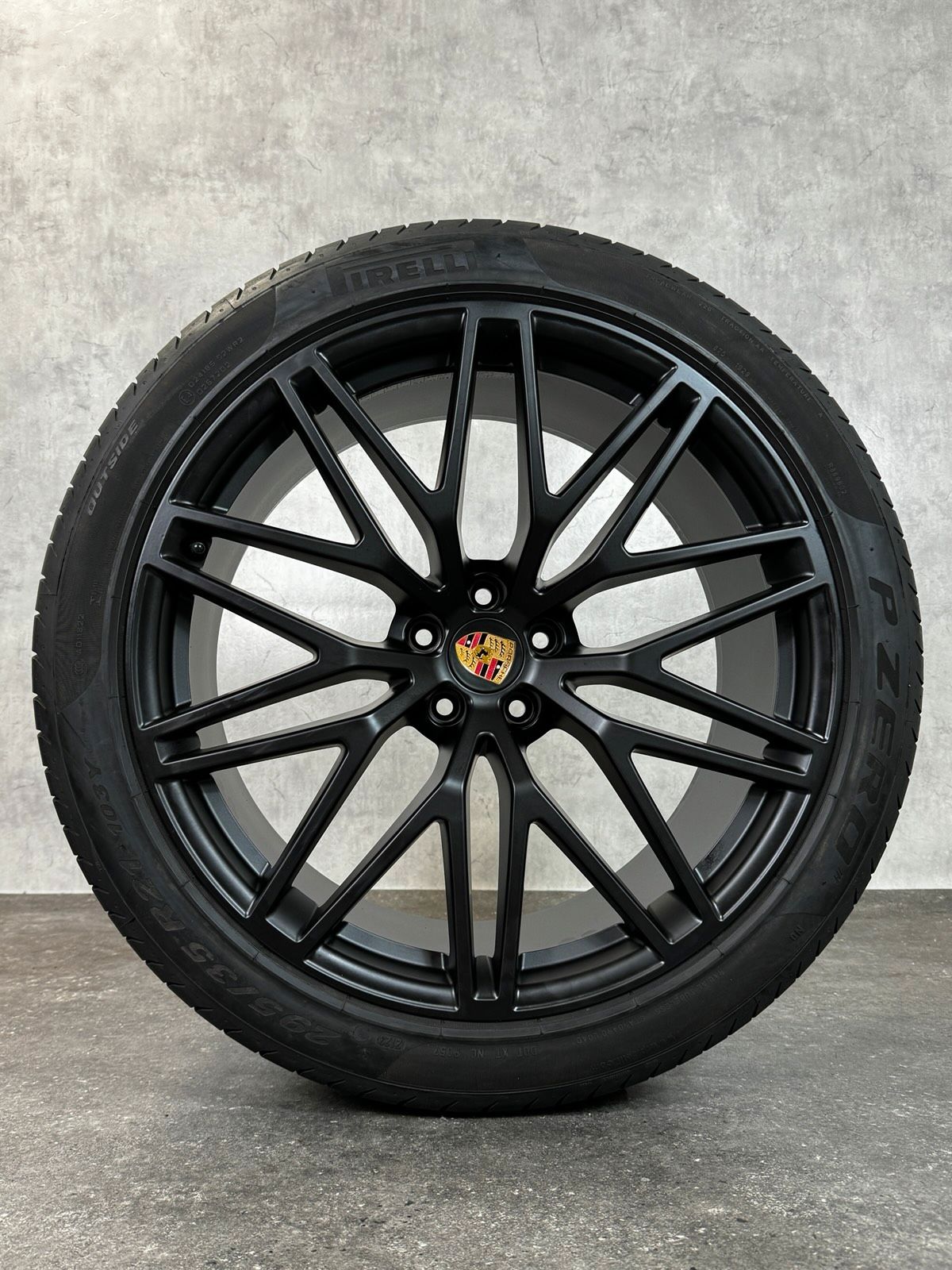 ORIGINAL 21 ZOLL PORSCHE MACAN 3 95B RS SPYDER SEIDEN SOMMERRÄDER