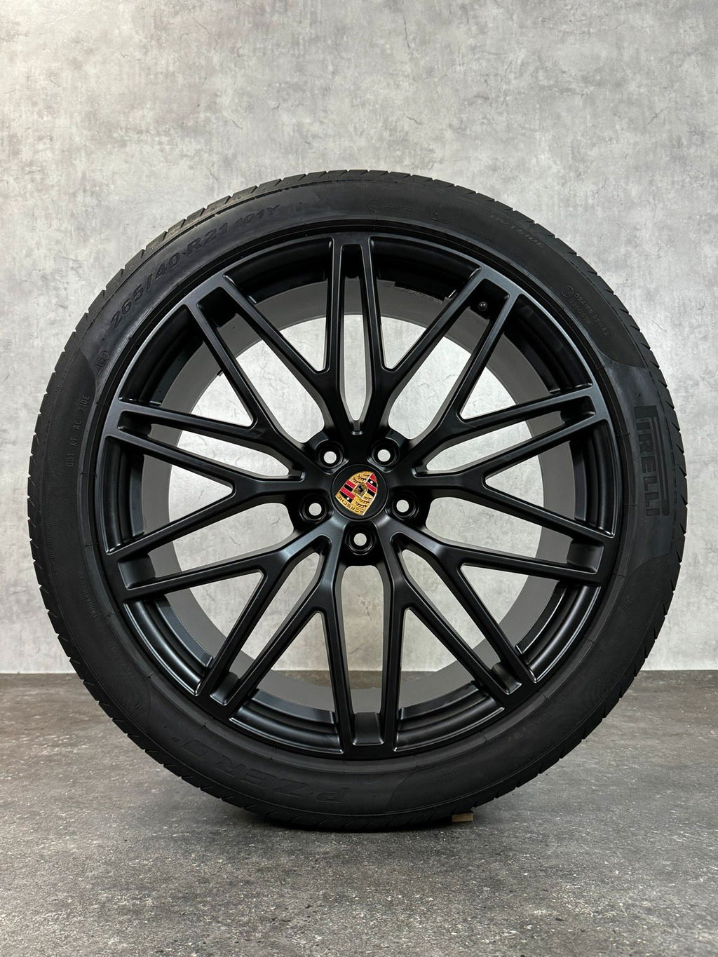 ORIGINAL 21 ZOLL PORSCHE MACAN 3 95B RS SPYDER SEIDEN SOMMERRÄDER