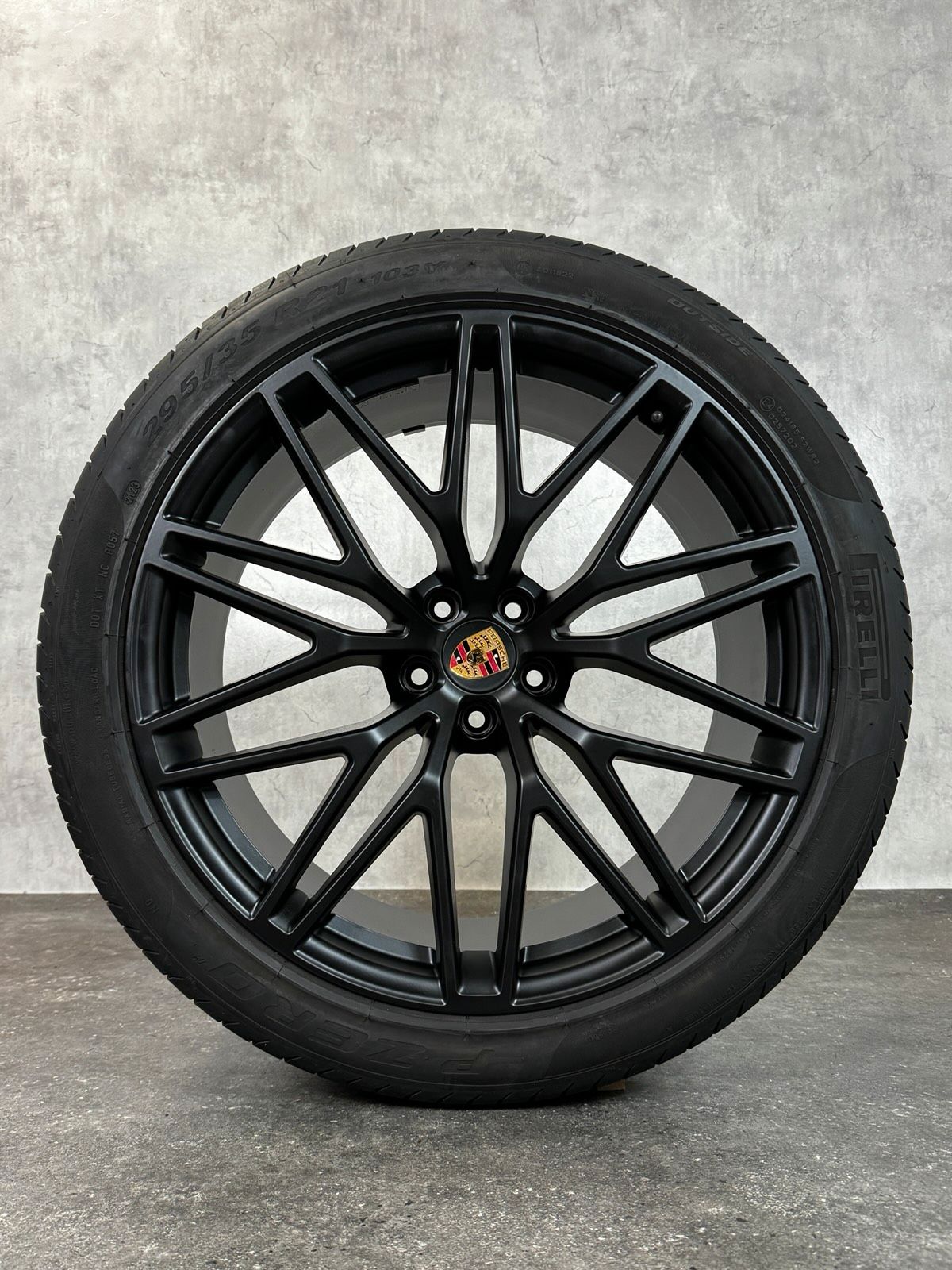 ORIGINAL 21 ZOLL PORSCHE MACAN 3 95B RS SPYDER SEIDEN SOMMERRÄDER