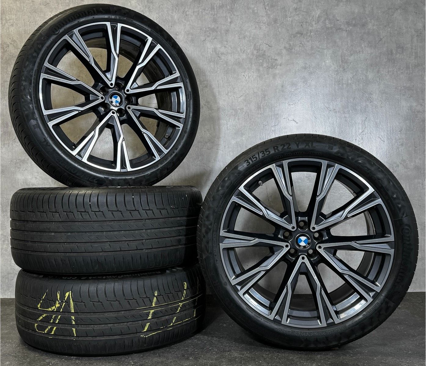ORIGINAL 22 ZOLL BMW X7 G07 STYLING 758 INDIVIDUAL SOMMERRÄDER