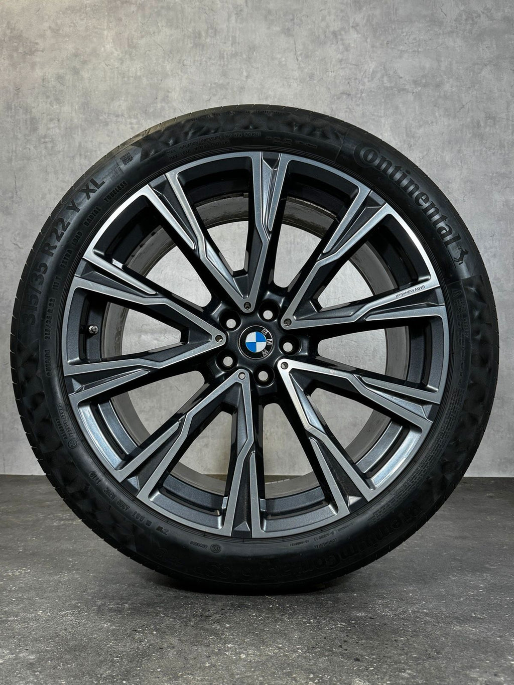 ORIGINAL 22 ZOLL BMW X7 G07 STYLING 758 INDIVIDUAL SOMMERRÄDER