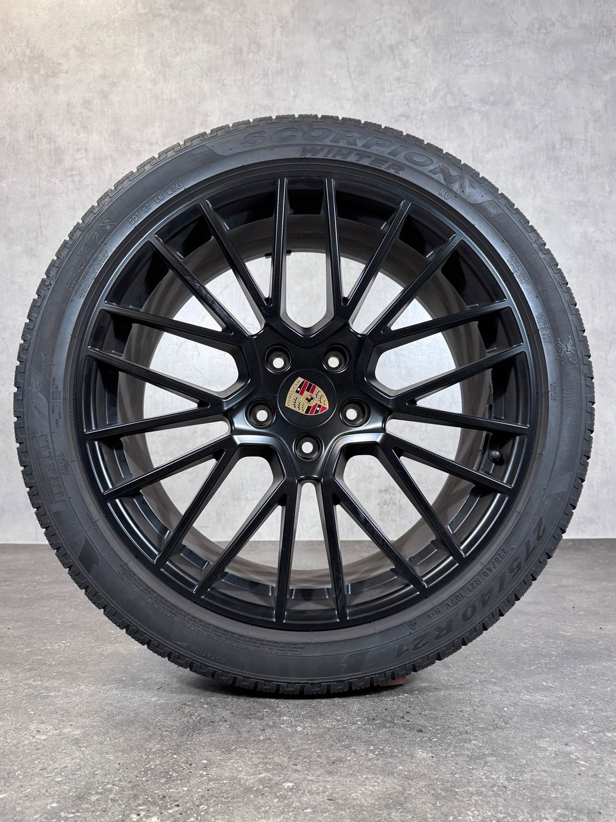ORIGINAL 21 ZOLL PORSCHE CAYENNE 9Y E3 RS SPYDER WINTERRÄDER COUP