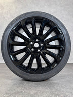 ORIGINAL 22 ZOLL LAND RANGE ROVER CK5M-1007-AB FELGEN SCHWARZ