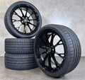 NEU ORIGINAL 19 ZOLL VW GOLF 8 VIII R BLACK WARMENAU SOMMERRÄDER