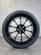 NEU ORIGINAL 19 ZOLL VW GOLF 8 VIII R BLACK WARMENAU SOMMERRÄDER