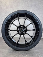 NEU ORIGINAL 19 ZOLL VW GOLF 8 VIII R BLACK WARMENAU SOMMERRÄDER