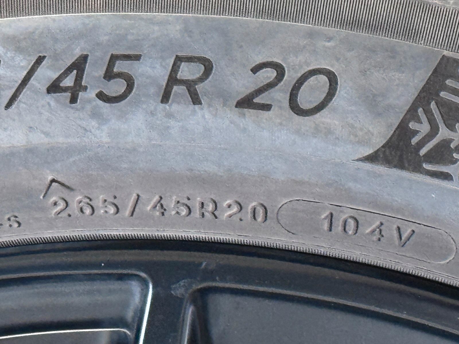 ORIGINAL 20 ZOLL PORSCHE MACAN III 3 S GTS WINTERRÄDER 95B04465