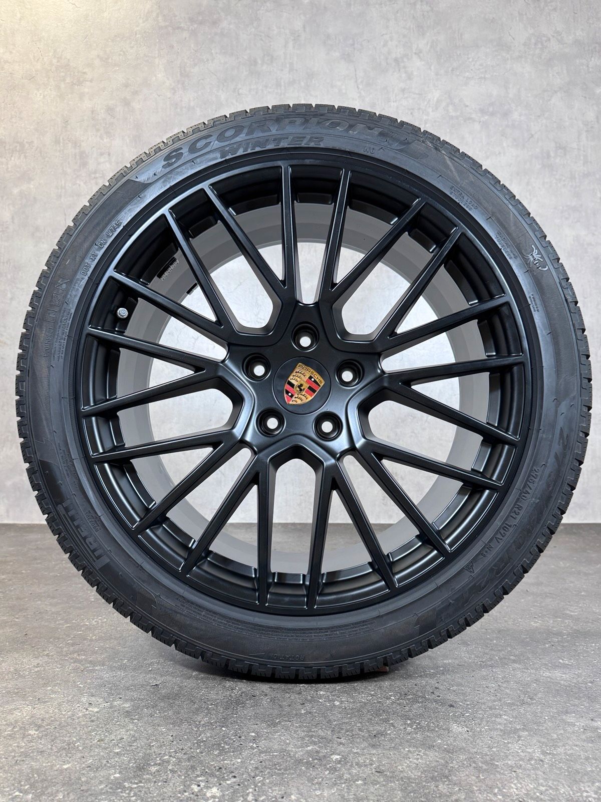 ORIGINAL 21 ZOLL PORSCHE CAYENNE E3 9Y SUV RS SPYDER WINTERRÄDER