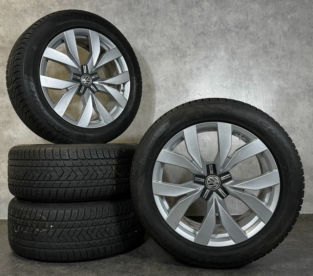 ORIGINAL 20 ZOLL VW TOUAREG III CR WINTERRÄDER FELGEN MONTERO