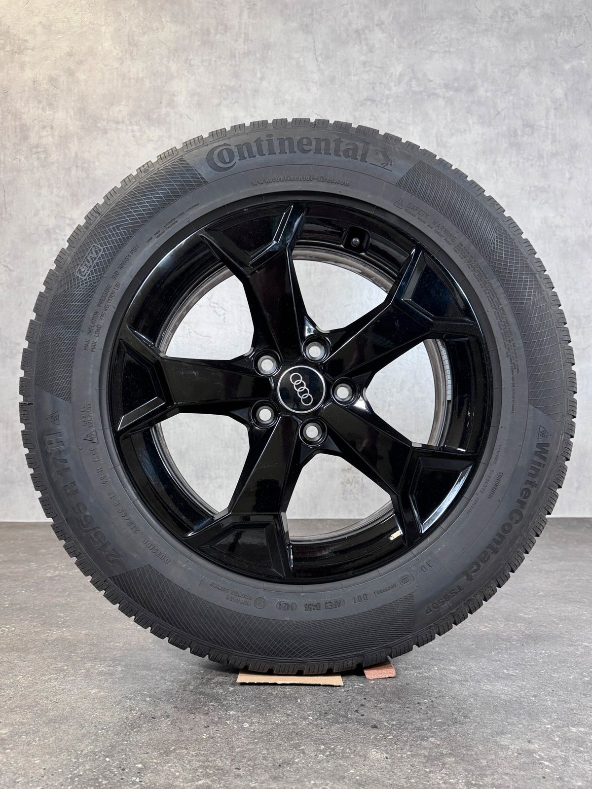 ORIGINAL 17 ZOLL AUDI Q3 F3 WINTERRÄDER WINTERREIFEN 83A071497