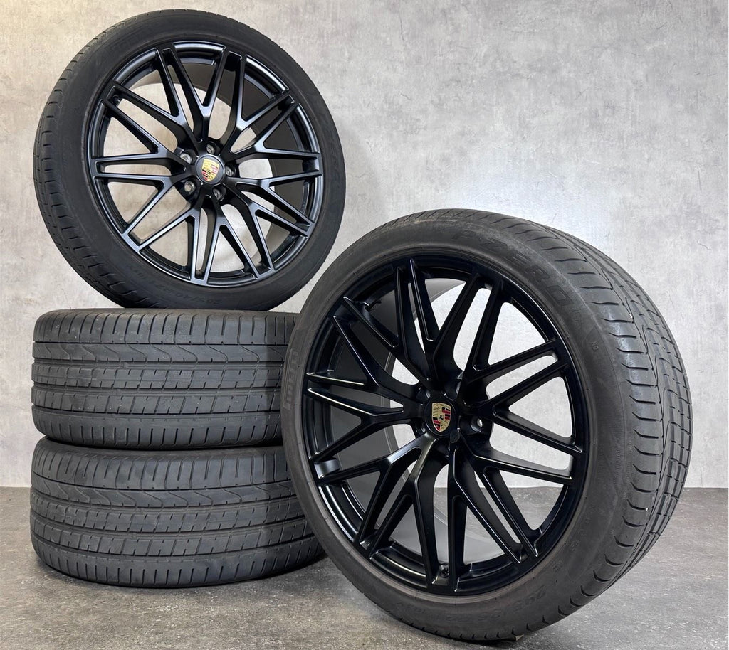 NEU ORIGINAL 21 ZOLL PORSCHE MACAN III 95B RS SPYDER SOMMERRÄDER