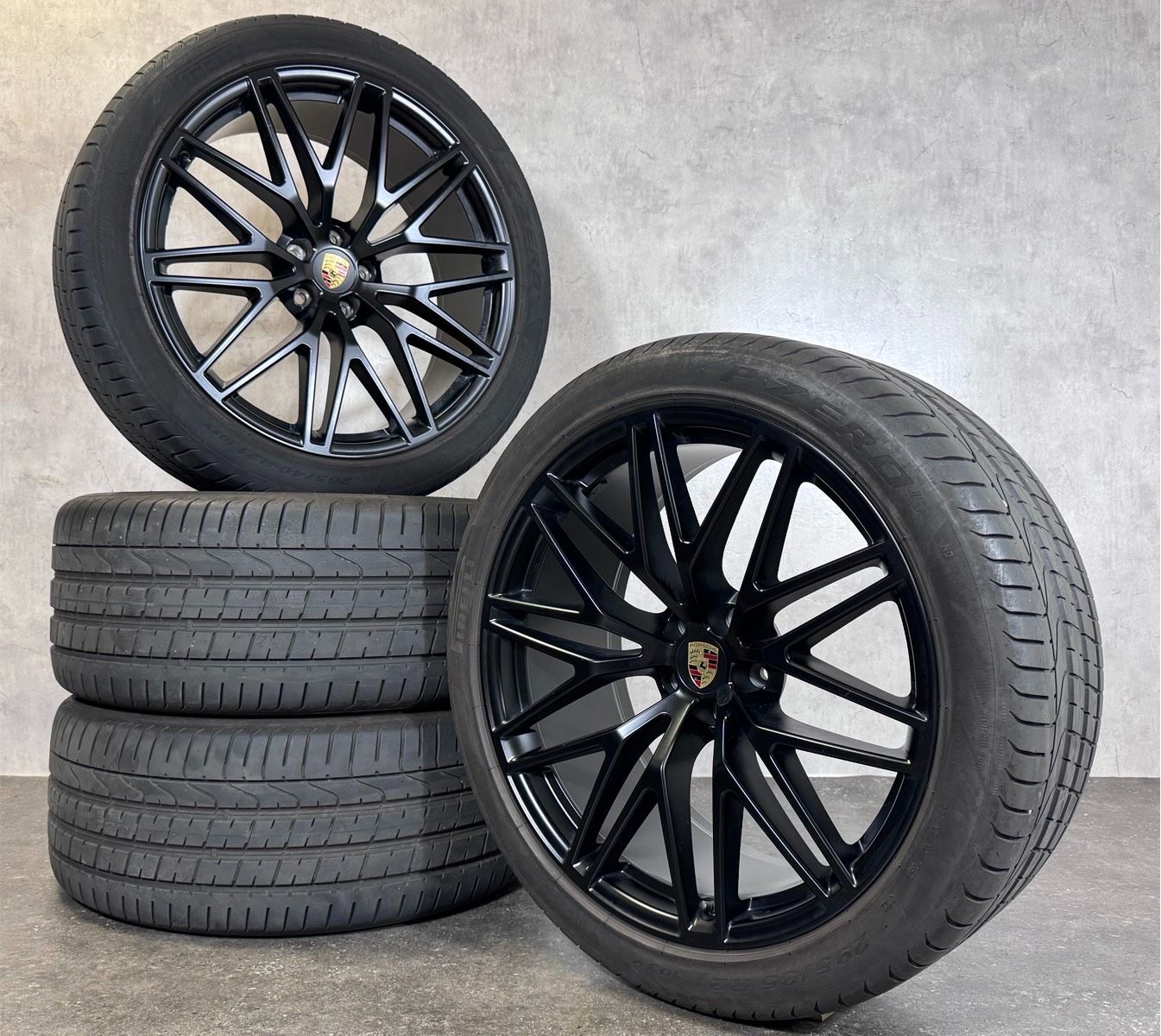 NEU ORIGINAL 21 ZOLL PORSCHE MACAN III 95B RS SPYDER SOMMERRÄDER