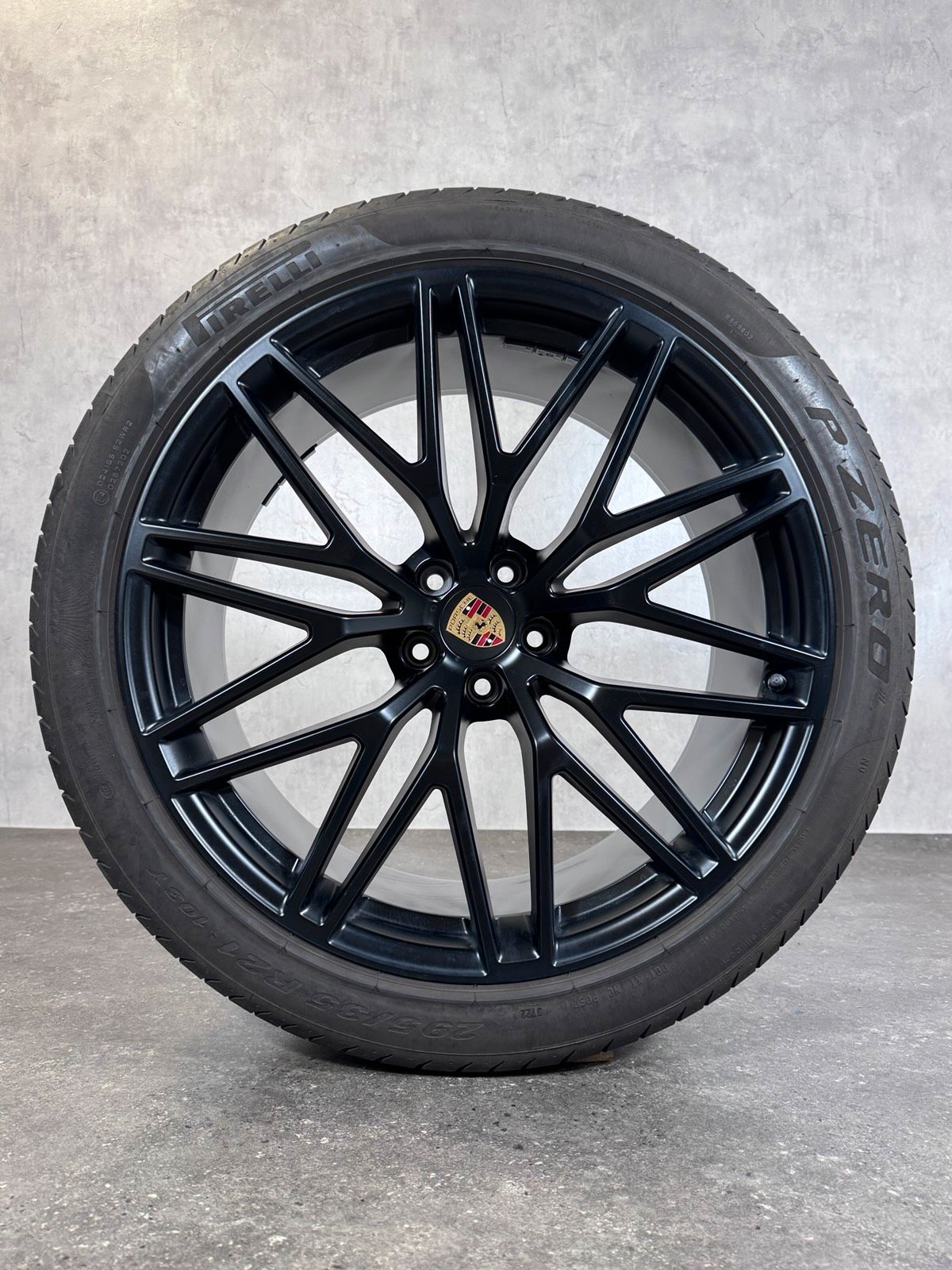 NEU ORIGINAL 21 ZOLL PORSCHE MACAN III 95B RS SPYDER SOMMERRÄDER