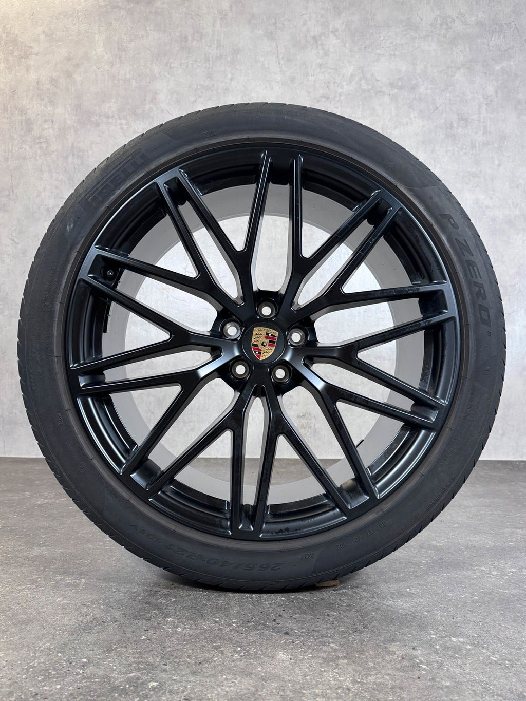 NEU ORIGINAL 21 ZOLL PORSCHE MACAN III 95B RS SPYDER SOMMERRÄDER