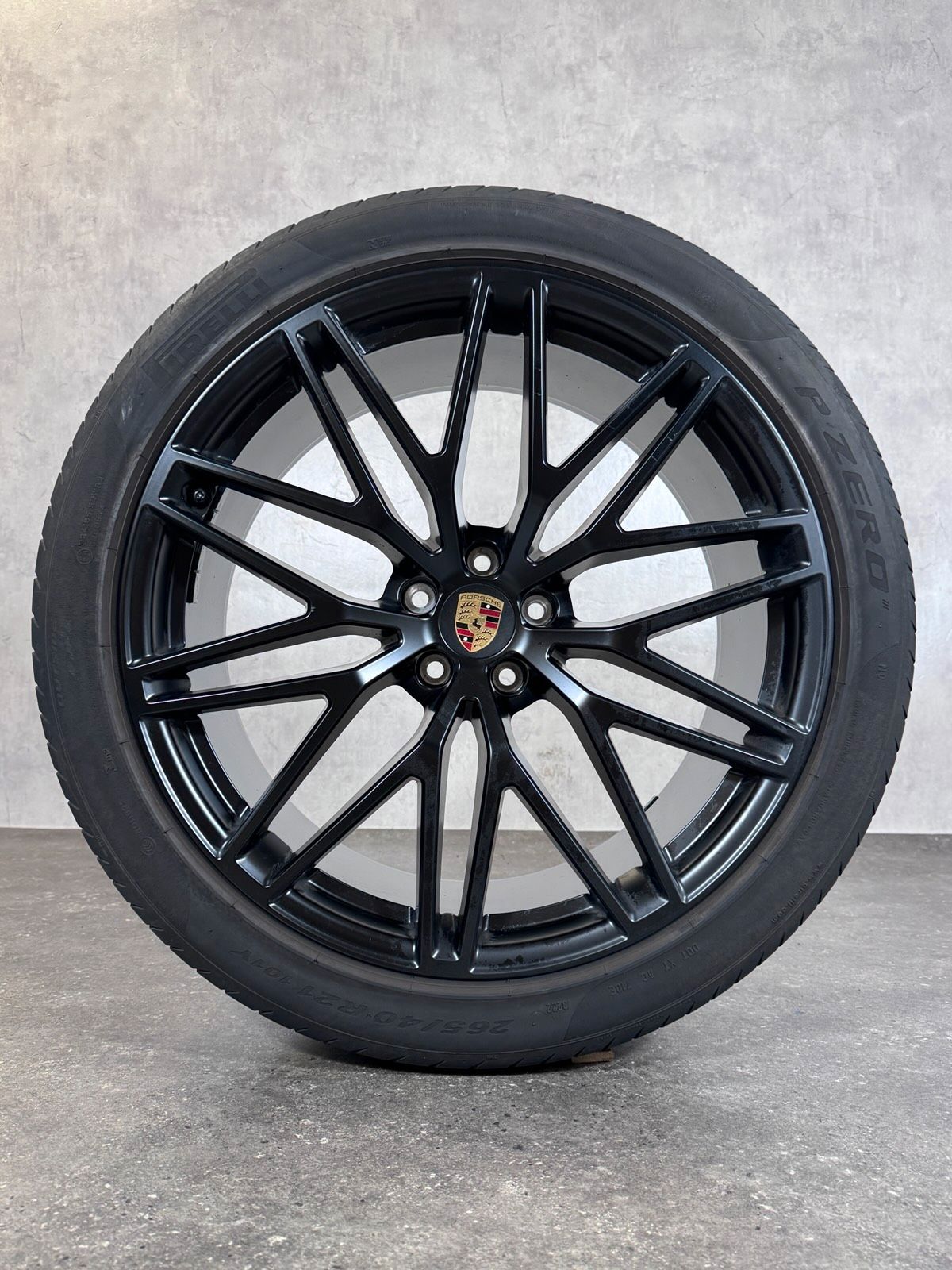 NEU ORIGINAL 21 ZOLL PORSCHE MACAN III 95B RS SPYDER SOMMERRÄDER