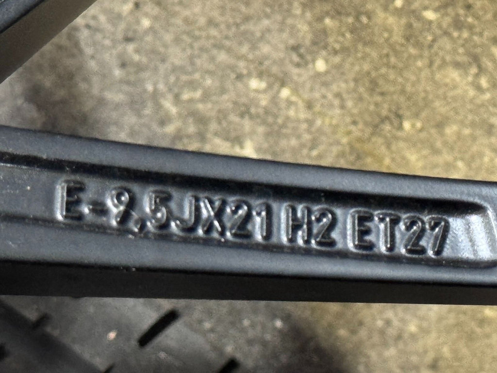 ORIGINAL 21 ZOLL PORSCHE MACAN III 3 95B RS SPYDER SOMMERRÄDER