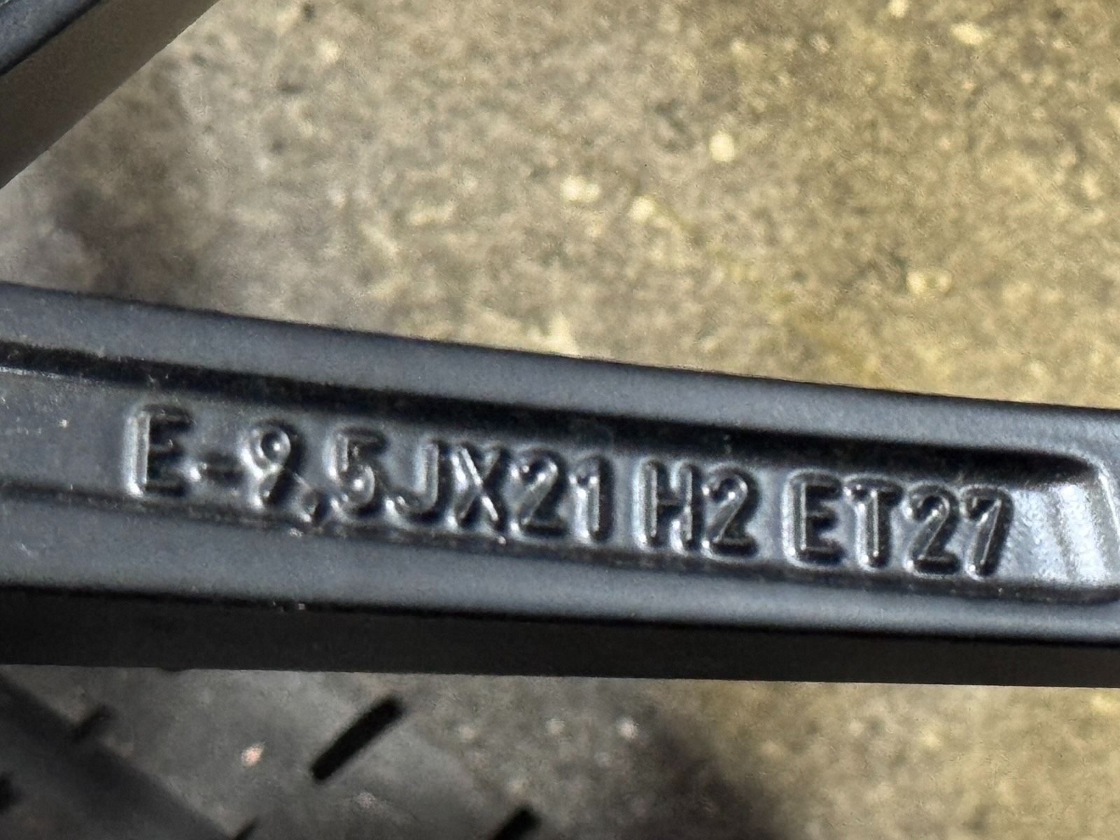 ORIGINAL 21 ZOLL PORSCHE MACAN III 3 95B RS SPYDER SOMMERRÄDER