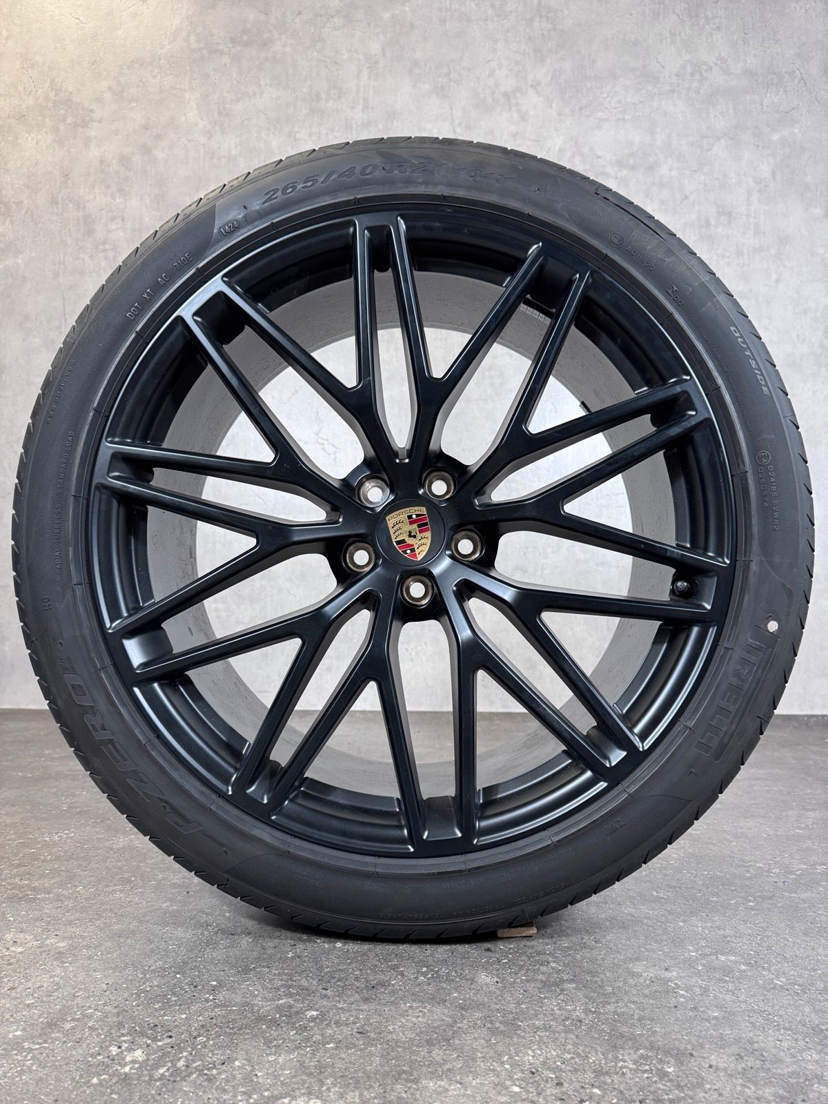 ORIGINAL 21 ZOLL PORSCHE MACAN III 3 95B RS SPYDER SOMMERRÄDER