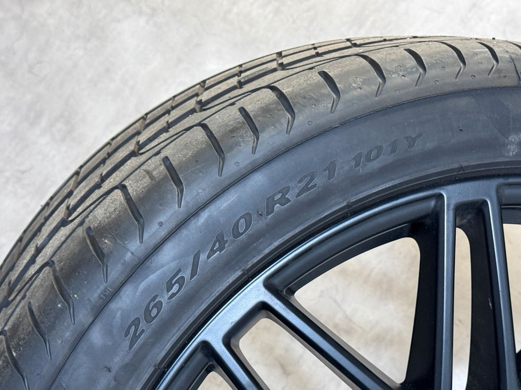 ORIGINAL 21 ZOLL PORSCHE MACAN III 3 95B RS SPYDER SOMMERRÄDER