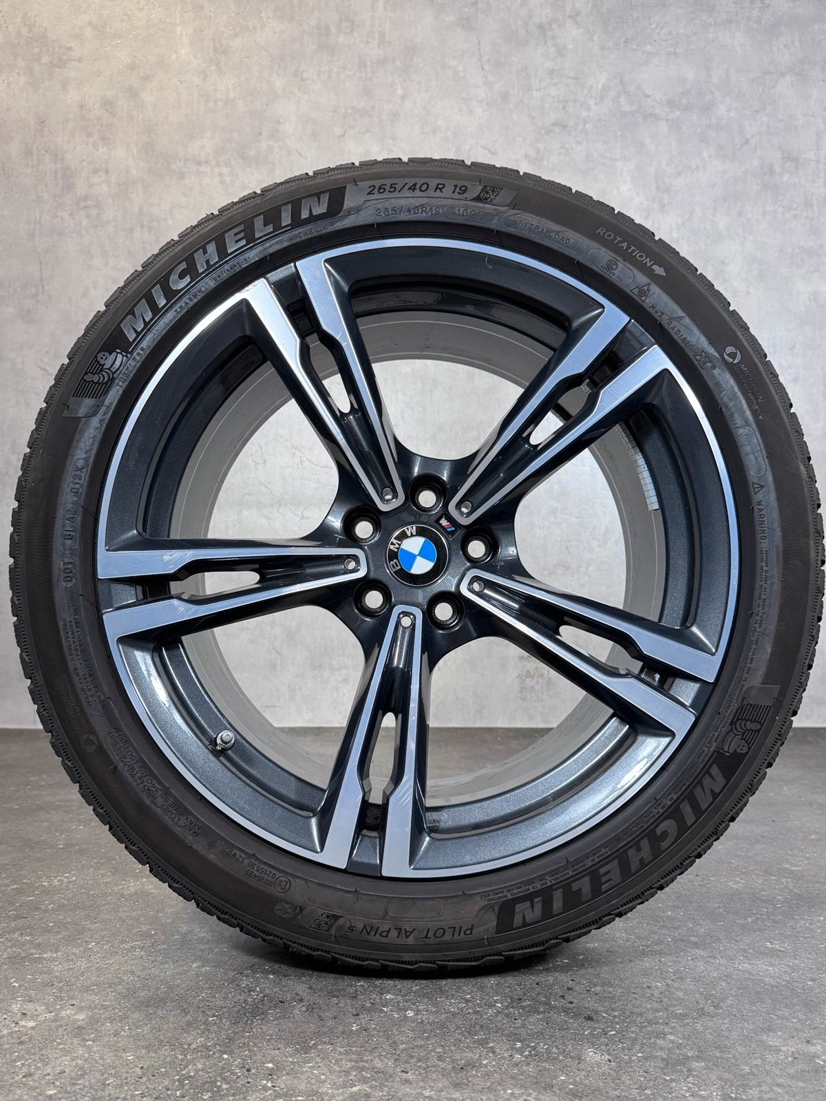 ORIGINAL 19 ZOLL BMW M5 F90 M8 F91 92 93 M 705 WINTERREIFEN