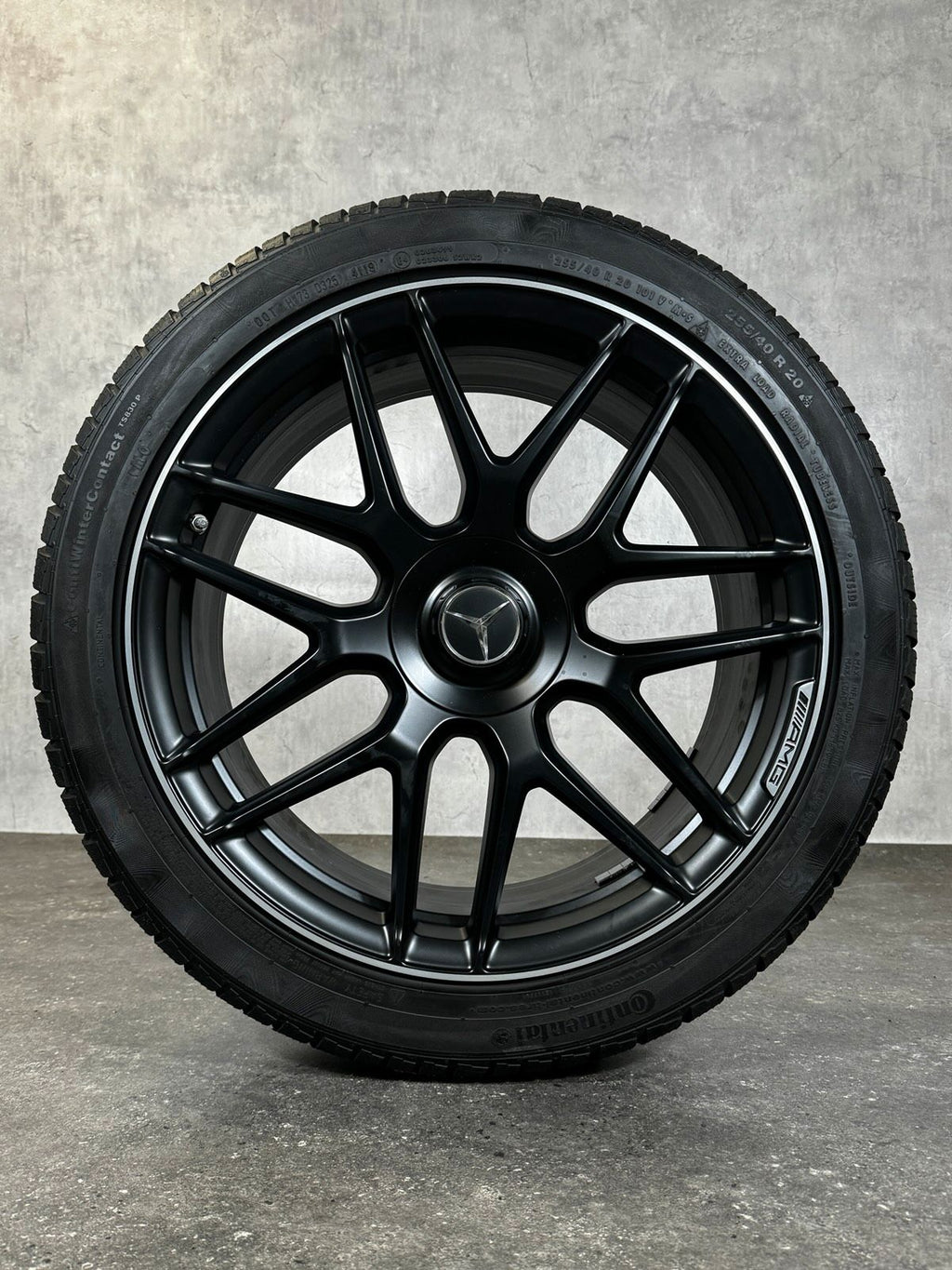 ORIGINAL 20 ZOLL MERCEDES S63 S65 KREUZSPEICHE WINTERRÄDER W222