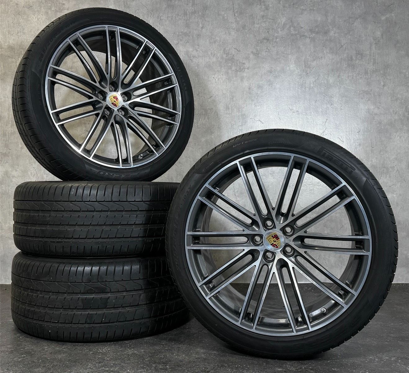 ORIGINAL 21 ZOLL PORSCHE MACAN II III 95B TURBO IV SOMMERRÄDER
