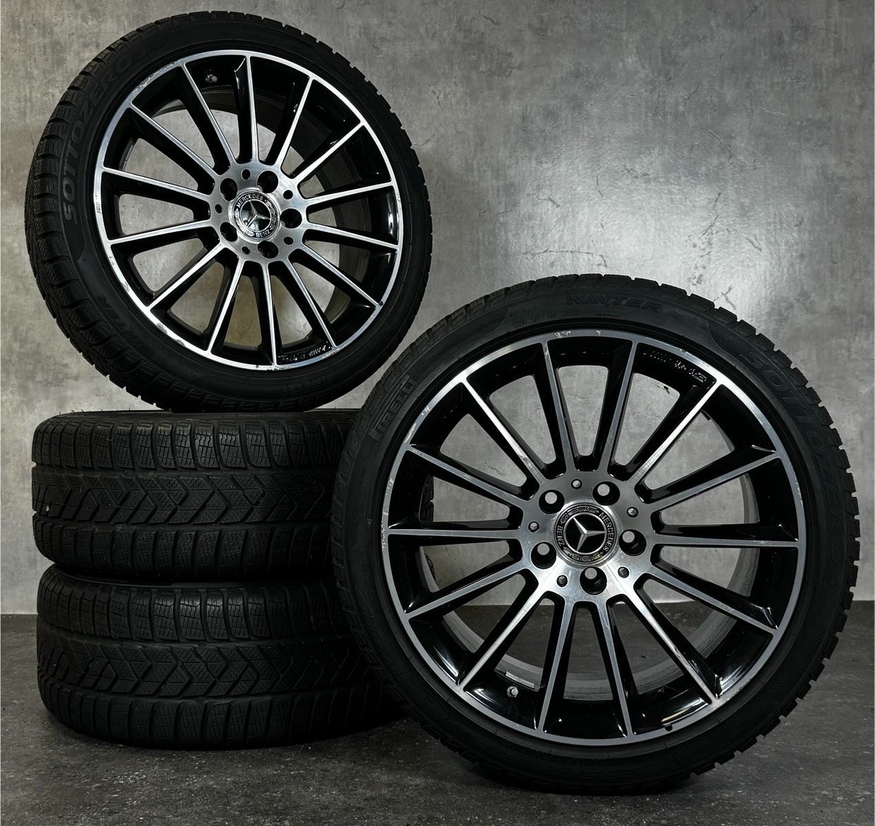 ORIGINAL 18 ZOLL MERCEDES SLK SLC R172 W172 C172 WINTERRÄDER