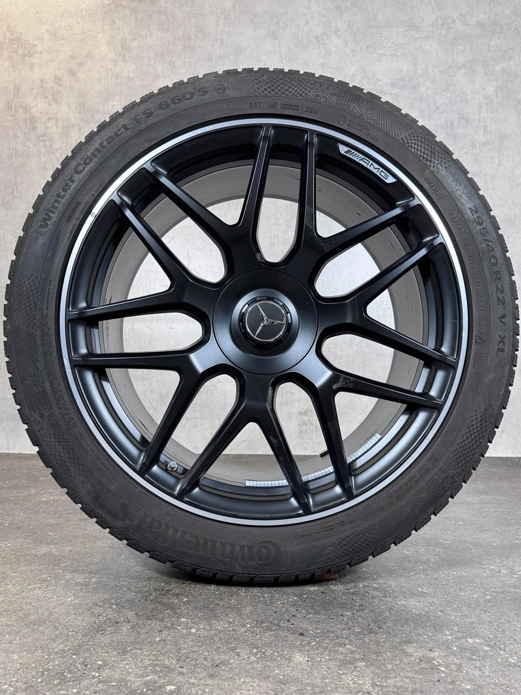 ORIGINAL 22 ZOLL MERCEDES G63 W463 W465 WINTERRÄDER FELGEN KREUZ