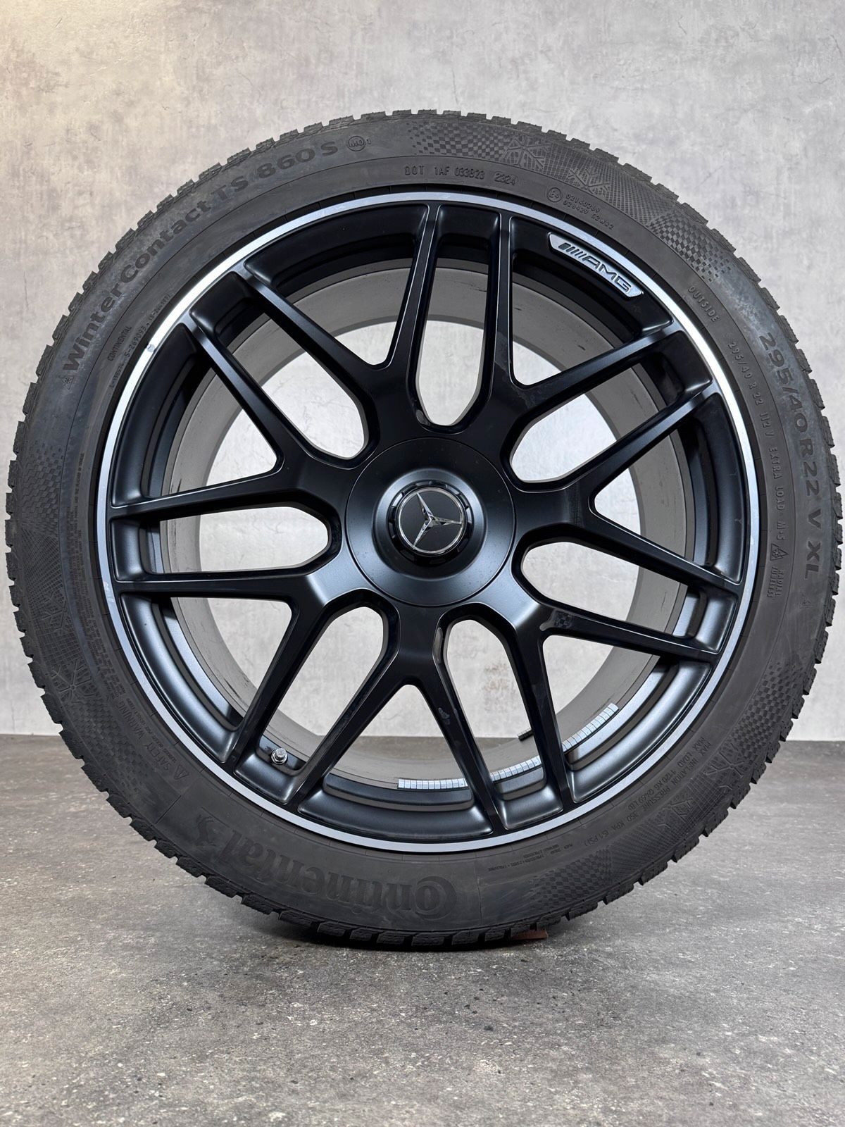 ORIGINAL 22 ZOLL MERCEDES G63 W463 W465 WINTERRÄDER FELGEN KREUZ