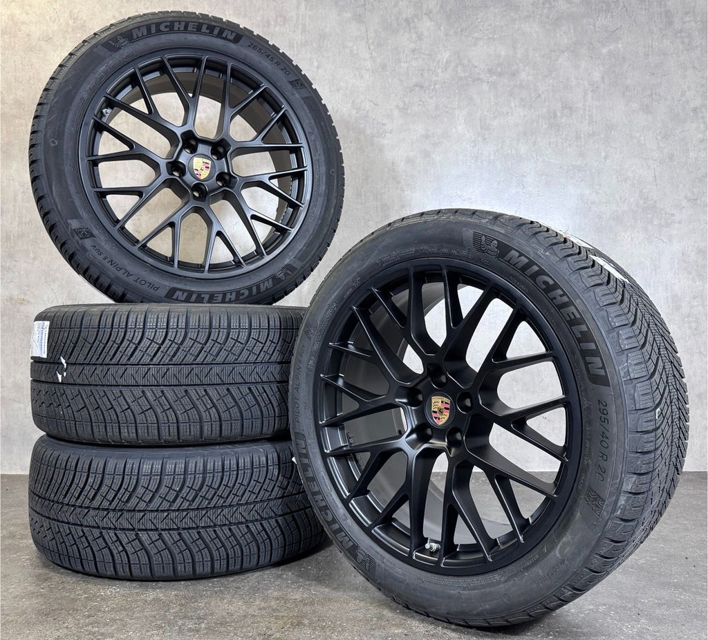 NEU ORIGINAL 20 ZOLL PORSCHE MACAN RS SPYDER 95B WINTERRÄDER