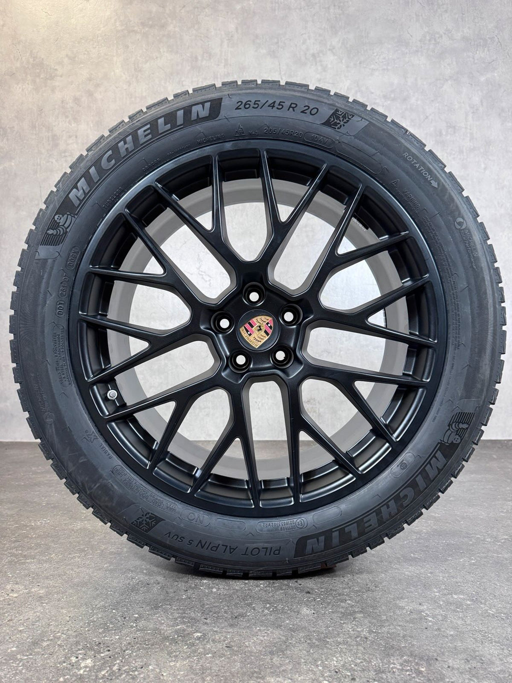 NEU ORIGINAL 20 ZOLL PORSCHE MACAN RS SPYDER 95B WINTERRÄDER