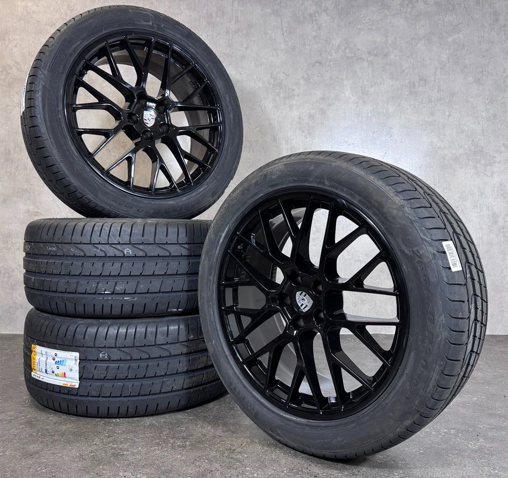 NEU ORIGINAL 20 ZOLL PORSCHE MACAN RS SPYDER SOMMERRÄDER 95B