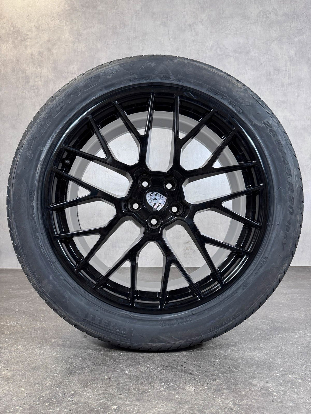 NEU ORIGINAL 20 ZOLL PORSCHE MACAN RS SPYDER SOMMERRÄDER 95B