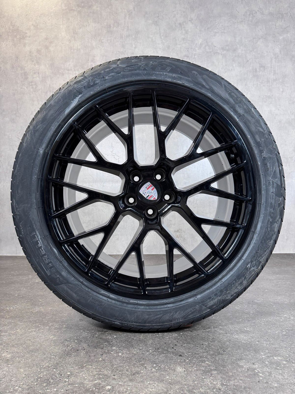 NEU ORIGINAL 20 ZOLL PORSCHE MACAN RS SPYDER SOMMERRÄDER 95B
