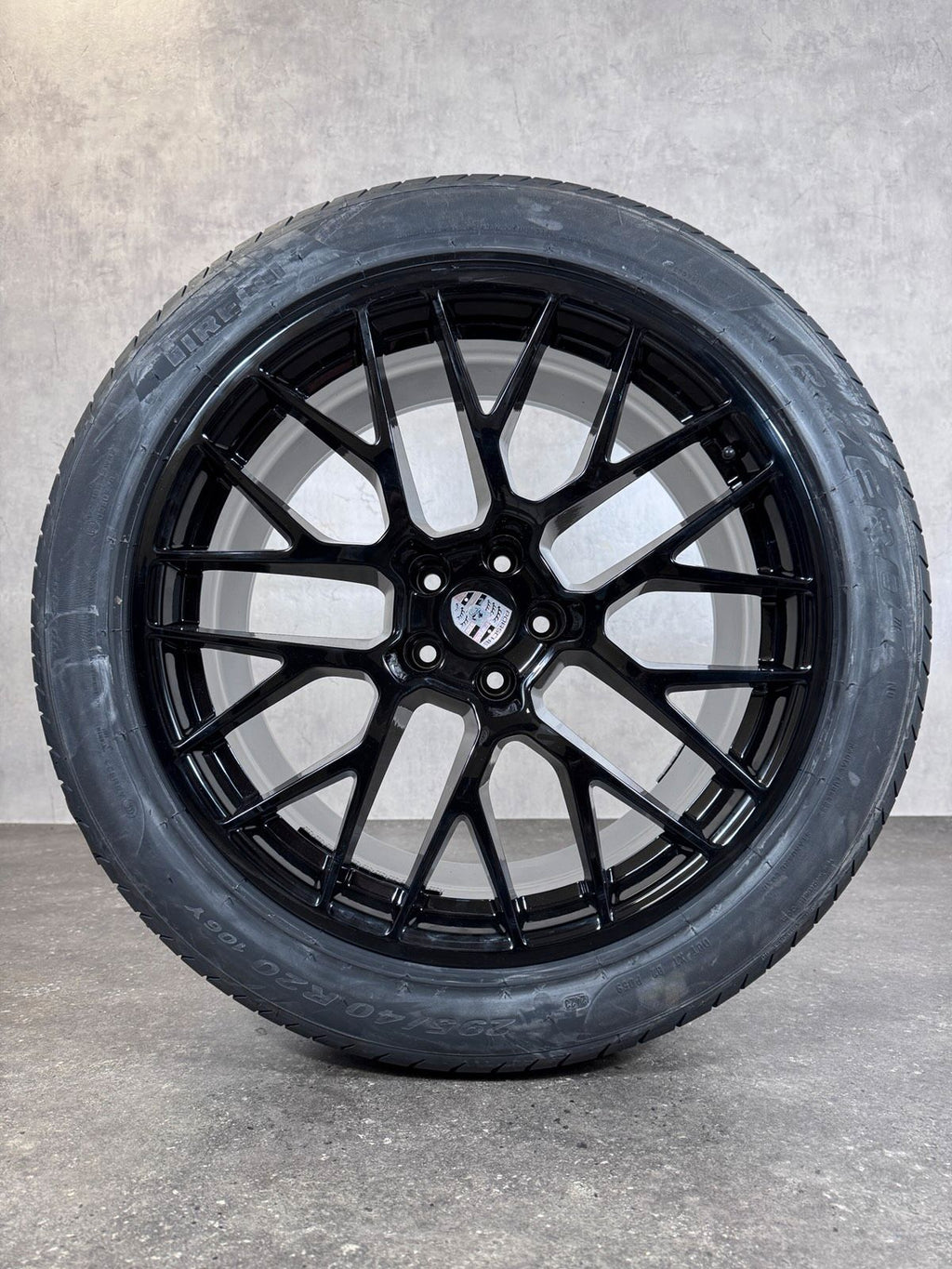 NEU ORIGINAL 20 ZOLL PORSCHE MACAN RS SPYDER SOMMERRÄDER 95B