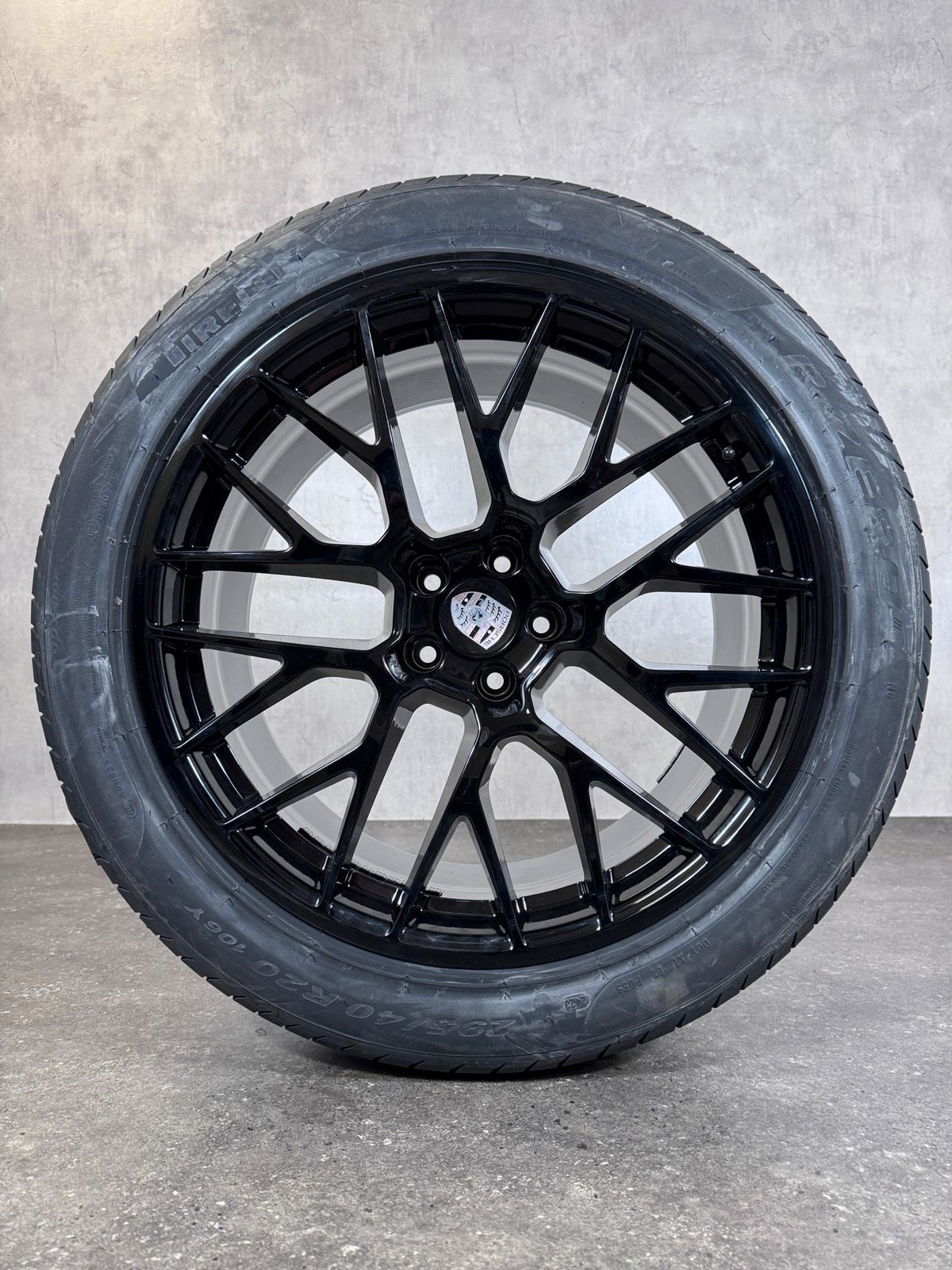 NEU ORIGINAL 20 ZOLL PORSCHE MACAN RS SPYDER SOMMERRÄDER 95B