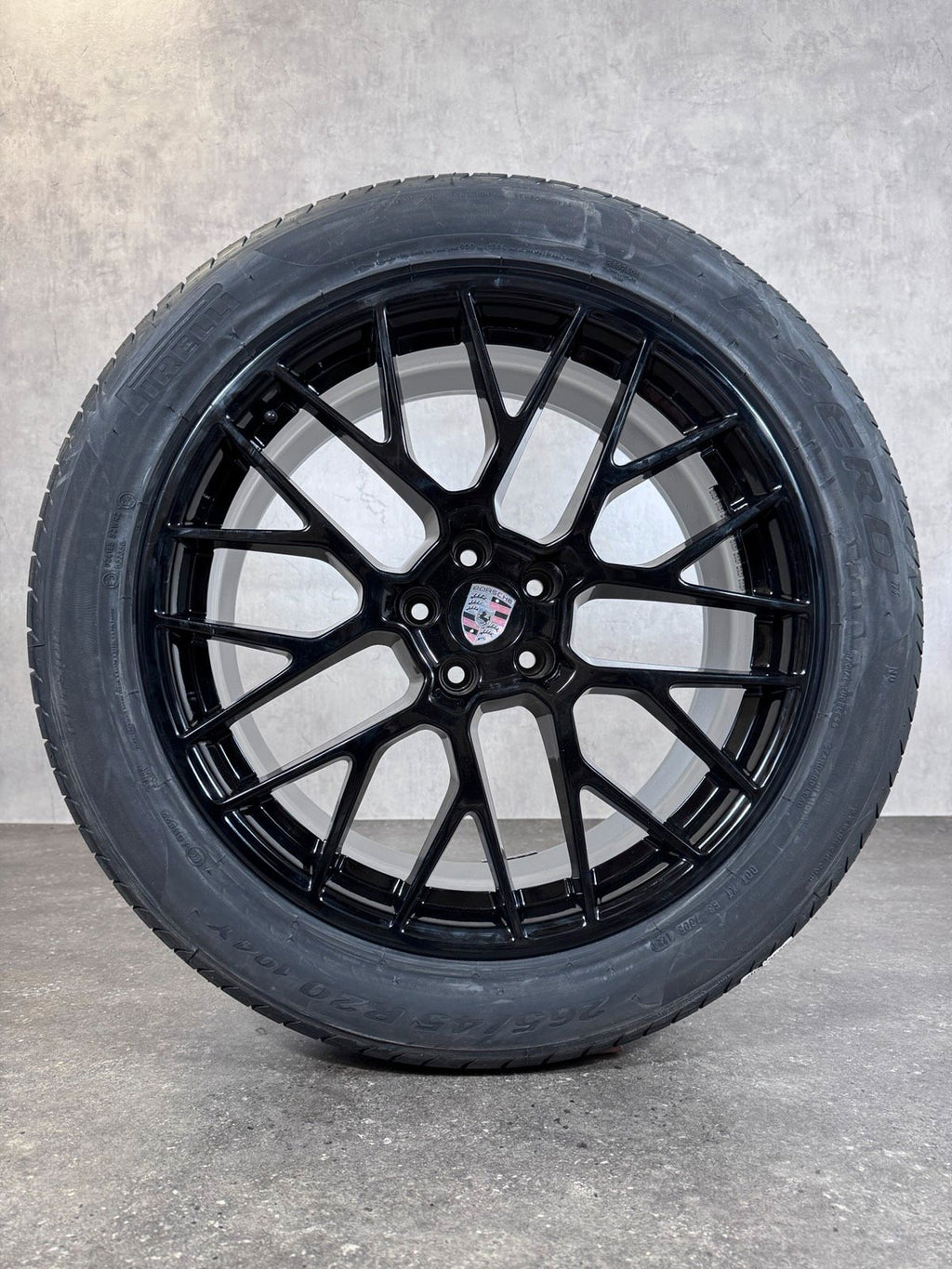 NEU ORIGINAL 20 ZOLL PORSCHE MACAN RS SPYDER SOMMERRÄDER 95B