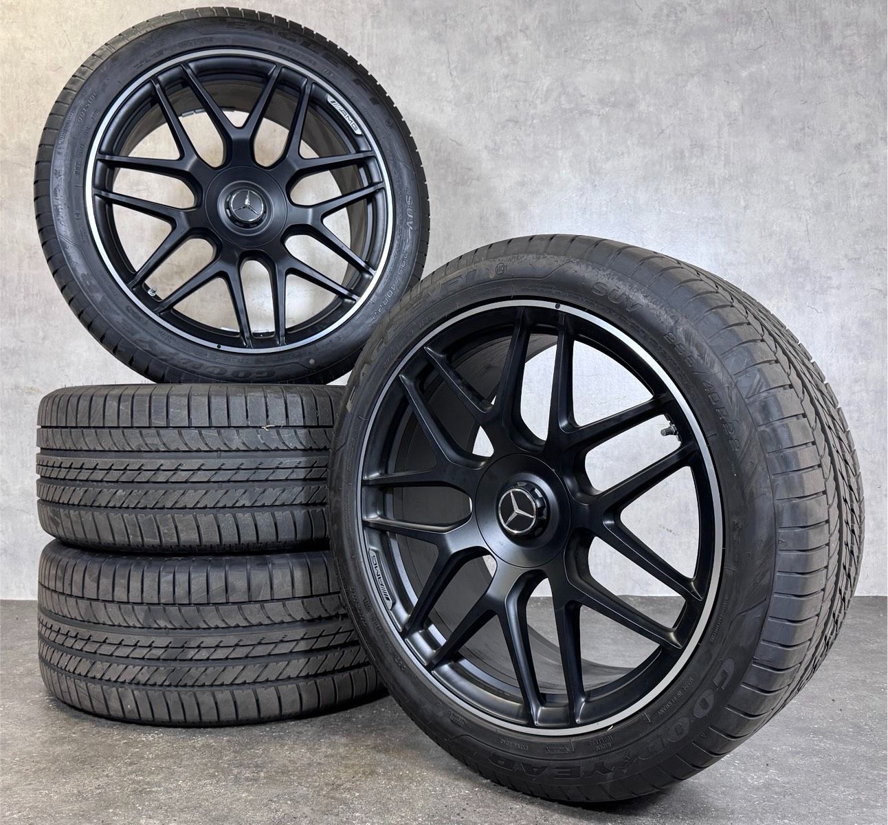 ORIGINAL 22 ZOLL MERCEDES G63 W465 W463 FELGEN SOMMERRÄDER AMG