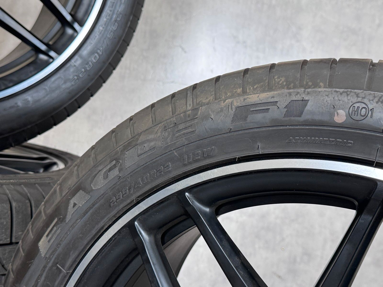 ORIGINAL 22 ZOLL MERCEDES G63 W465 W463 FELGEN SOMMERRÄDER AMG