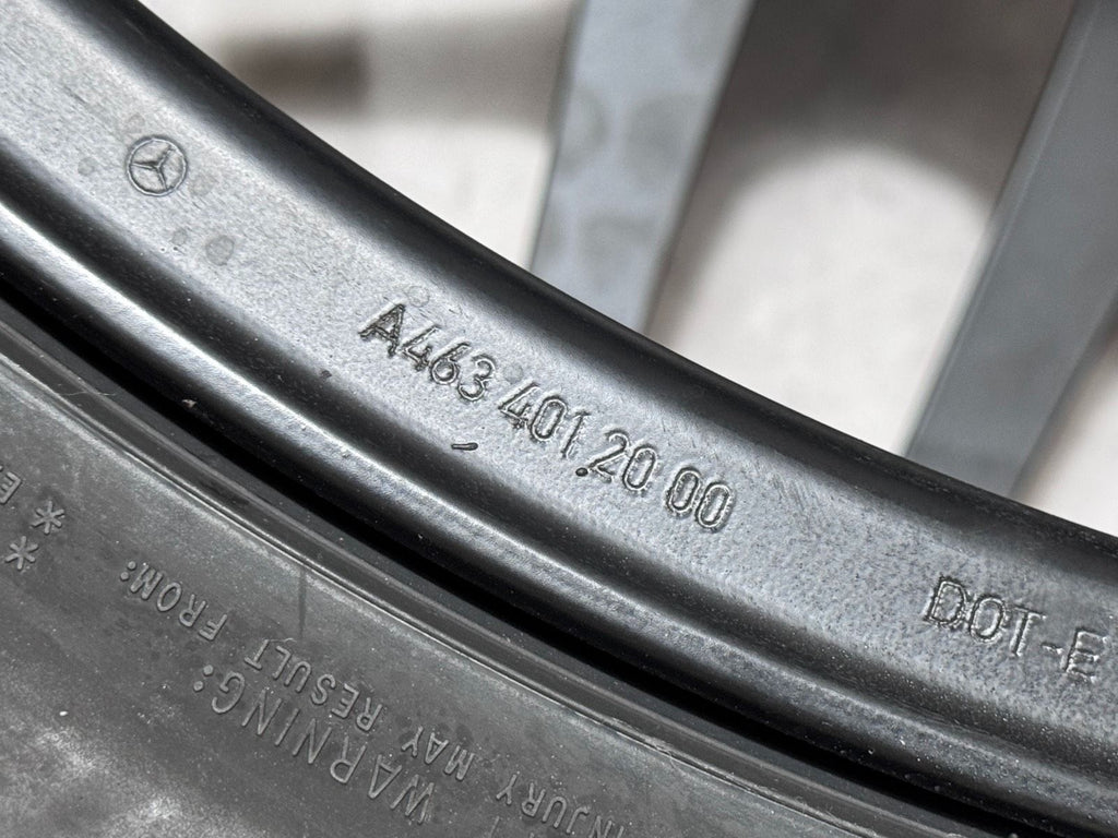 ORIGINAL 22 ZOLL MERCEDES G63 W465 W463 FELGEN SOMMERRÄDER AMG